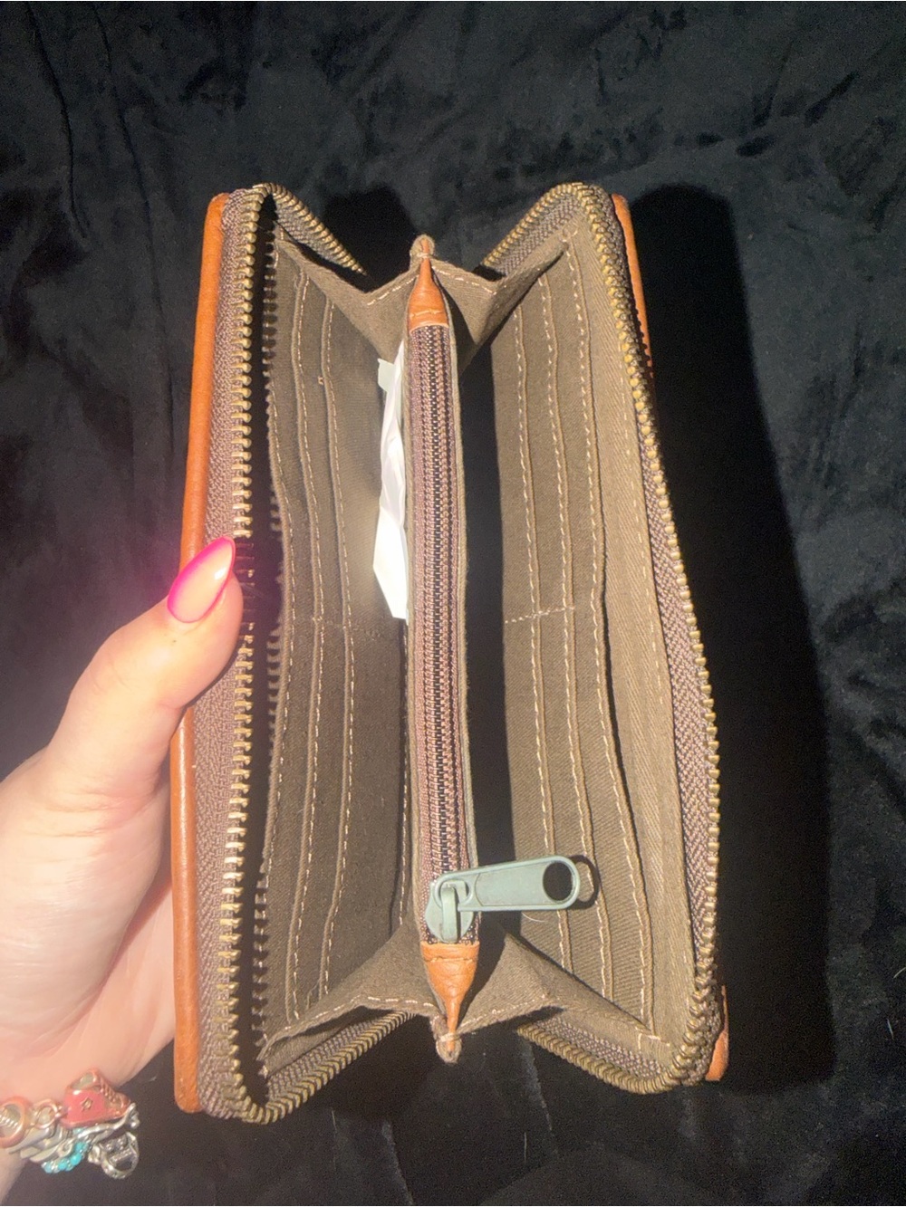 STS Ranchwear Aztec Pattern Zip Wallet - Picture 3 of 3